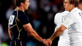 Chris Cusiter et Jonny Wilkinson