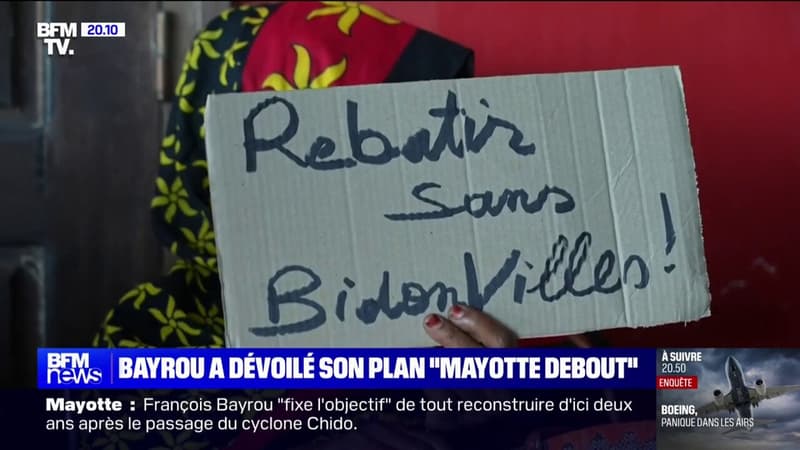 Mayotte: le gouvernement face à la colère des sinistrés