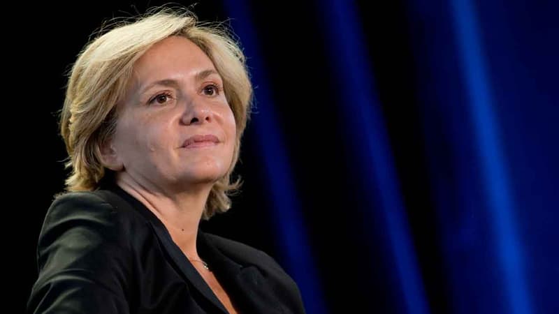Valérie Pécresse en meeting le 11 mai, à Les Pavillons-sous-Bois.