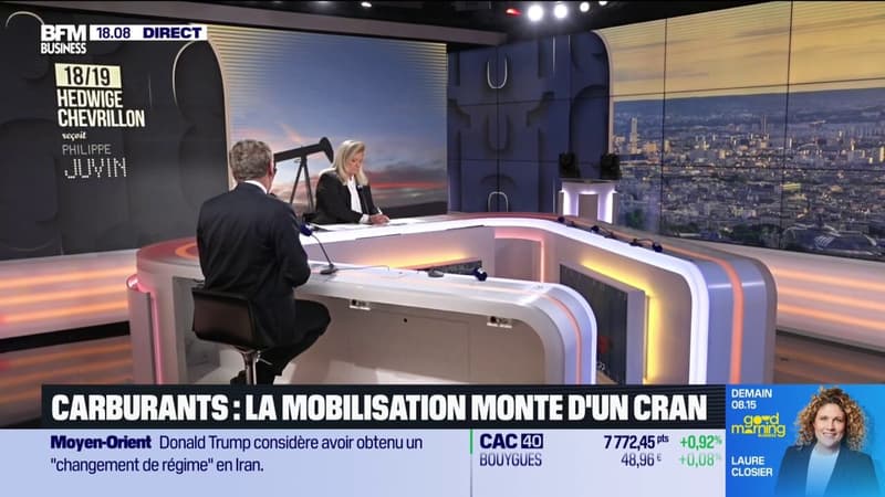 Carburants : la mobilisation monte d'un cran