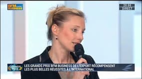 Le Prix de la Pépite à l'export : Céline Gris, directrice de Gris Découpage