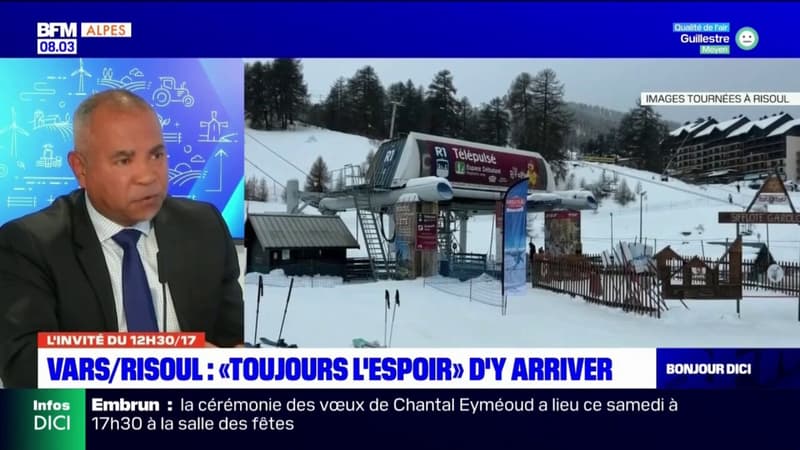 Liaison Vars-Risoul: "toujours l'espoir" d'y arriver