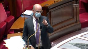 Jean-Michel Blanquer, le 12 février 2021 à l'Assemblée nationale.