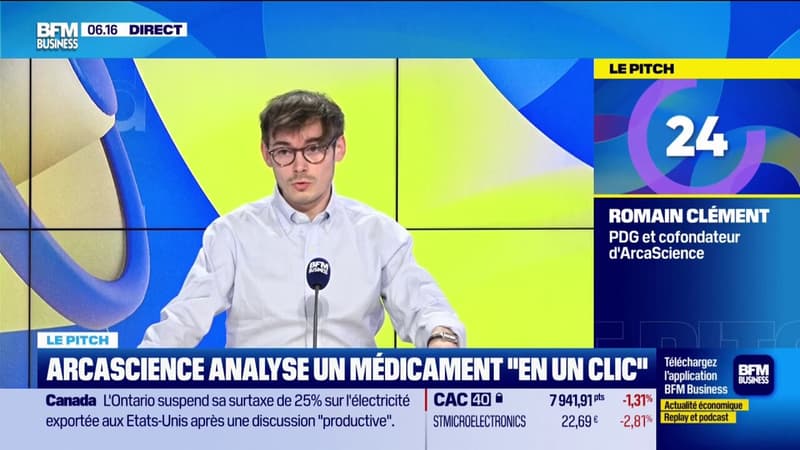 Le Pitch - ArcaScience analyse un médicament en 