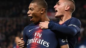 Mbappé et Verratti