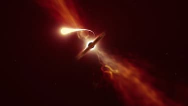 Le phénomène de "spaghettification"