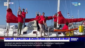 Toulon: départ de la mission "Nerrivik", une expédition scientifique à dimension sociale  