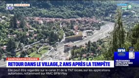 Tempête Alex: deux ans après, la vie reprend son cours à Saint-Martin-Vésubie