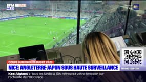 Rugby: Nice a accueilli le match Angleterre-Japon sous haute surveillance