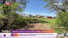 Manifestation à haut risque contre le projet d'A69