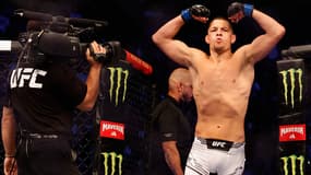 Nate Diaz avant son combat contre Leon Edwards à l'UFC 263 en juin 2021
