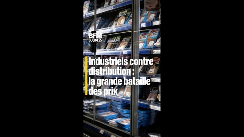 Prix alimentaires: bataille entre industriels et distributeurs