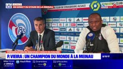 "Beaucoup de fierté": les premiers mots de Patrick Vieira, nouvel entraîneur de Strasbourg