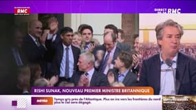 Le portrait de Rishi Sunak, nouveau Premier ministre britannique 