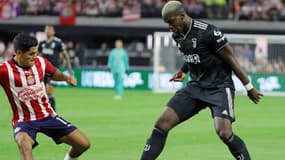 Paul Pogba avec la Juventus contre Guadalajara, le 22 juillet 2022
