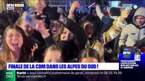 Alpes du Sud: les supporters des Bleus devant la finale de la Coupe du monde