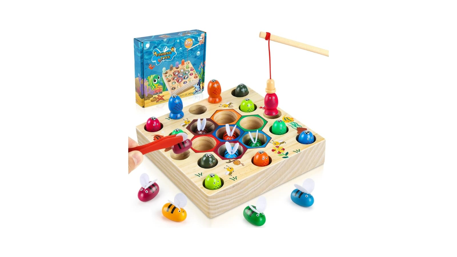 Cadeau enfant 2 ans Jeu de pêche