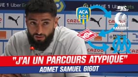OM : "J'ai un parcours atypique" reconnait Gigot en conf' de presse