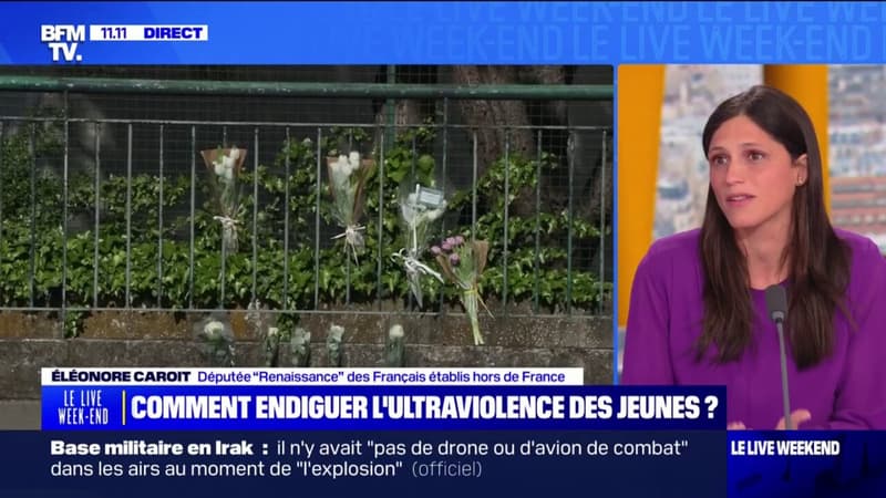 Violence des mineurs: Éléonore Caroit, députée 