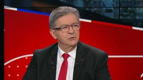 Jean-Luc Mélenchon le 9 février 2023 sur BFMTV 