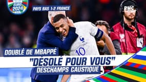 Pays Bas 1-2 France : "Désolé pour vous" Deschamps moqueur sur le doublé de Mbappé