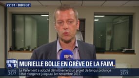 Grève de la faim: "Murielle Bolle va très mal", Me Christophe Ballorin