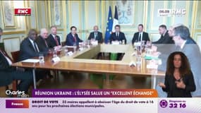 Réunion Ukraine: l'Élysée salue un "excellent échange"