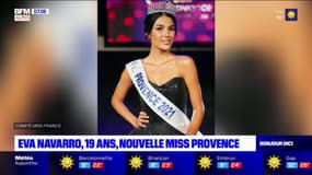 Eva Navarro, nouvelle Miss Provence