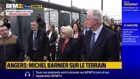 "Je suis révolté" : Michel Barnier interpellé par un habitant à Angers