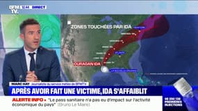 États-Unis: Ida désormais classée comme étant une tempête tropicale