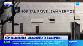 Canicule dans le Rhône: à l'hôpital Mermoz, les soignants doivent s'adapter
