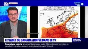 Le sable du Sahara arrive dans les Bouches-du-Rhône