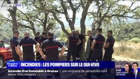 Les pompiers volontaires des Alpes-Maritimes sont sur le qui-vive, à cause de la sécheresse du département 