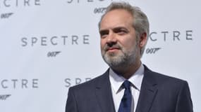 Sam Mendes à la première de "Spectre" à Rome en 2015