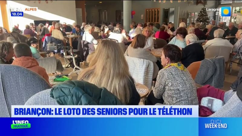 Téléthon 2024: à Briançon, le loto des seniors a permis de récolter plus de 400 euros