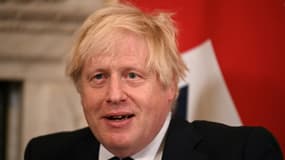 Le Premier ministre britannique Boris Johnson, à Londres le 16 novembre 2021