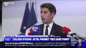 Collège d'Issou: Gabriel Attal promet des sanctions après les incidents