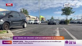 Les ventes en grande surface repartent à la hausse 