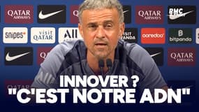 PSG : “C'est notre ADN de chercher à innover”, explique Luis Enrique