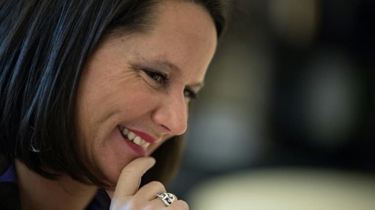 Johanna Rolland à Nantes le 4 décembre 2019
