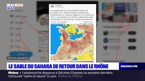 Le sable du Sahara de retour dans le Rhône