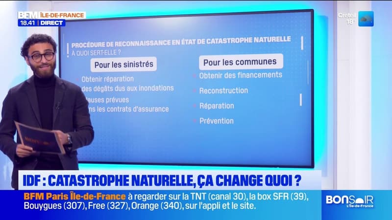 Ile-de-France: catastrophe naturelle, ça change quoi?