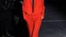 Pour l'hiver 2010-2011, le prêt-à-porter femme de Givenchy fusionne codes masculins et dentelles cristallines dans un vestiaire ténébreux traversé par des rouges incandescents. /Photo prise le 7 mars 2010/REUTERS/Gonzalo Fuentes
