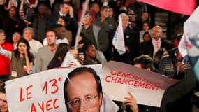 Le candidat socialiste à la présidentielle, François Hollande, s'est engagé dimanche, lors de son premier grand discours de campagne au Bourget (Seine-Saint-Denis), à inscrire dans la Constitution la loi de 1905 sur la séparation des Eglises et de l'Etat