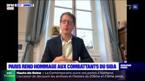 La ville de Paris rend hommage aux combattants du Sida