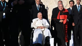 Le pape François, le 22 septembre 2023 à Marseille