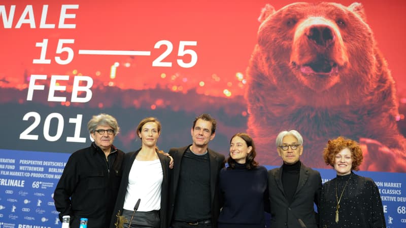 Le jury de la 68ème Berlinale, le 15 février 2018