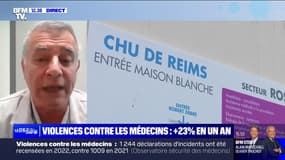 Violence contre les médecins: "Il y a une montée de la violence dans toute la société", estime Christian Prudhomme, porte-parole de l'AMUF