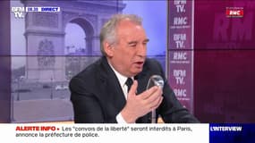 Bayrou :  "On ne peut pas accepter que la ville et la vie soient bloquées"