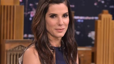 Sandra Bullock sur le plateau du Tonight Show de Jimmy Fallon